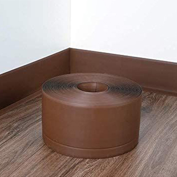 PVC Flexible Skirting Board for Floors & Walls 10m Roll